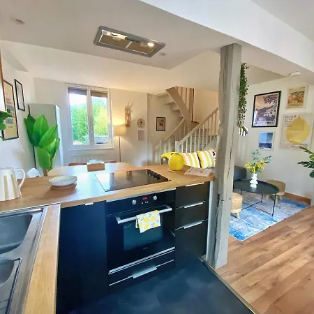Dolce Design Duplex, 2 Bedrooms, Vieux-marche * Rouen